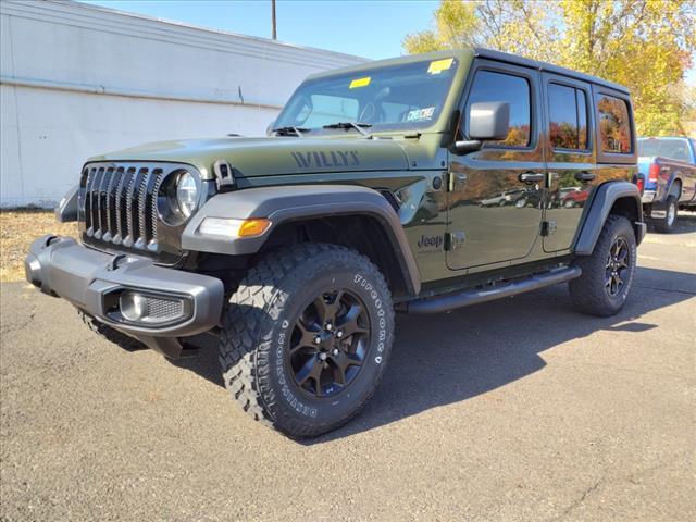 used 2021 Jeep Wrangler car, priced at $33,100