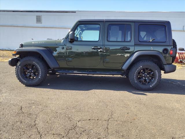 used 2021 Jeep Wrangler car, priced at $33,100