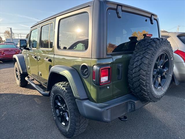 used 2021 Jeep Wrangler car, priced at $33,100