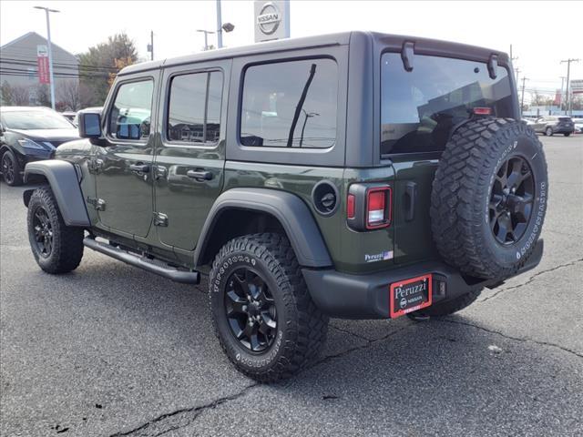 used 2021 Jeep Wrangler car, priced at $33,100