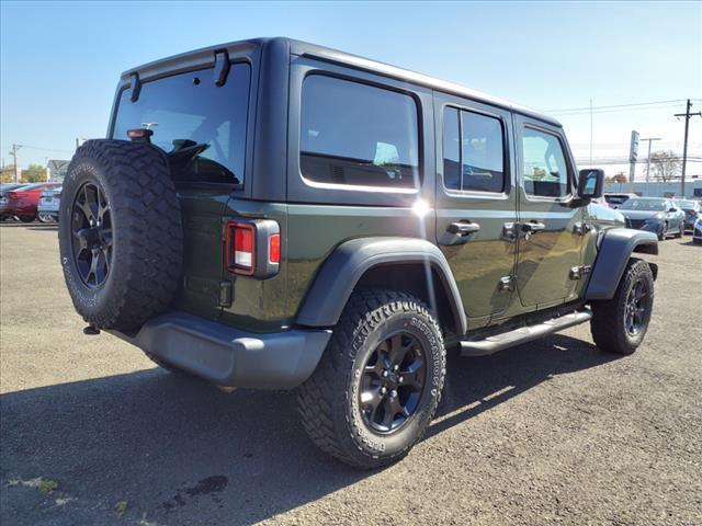 used 2021 Jeep Wrangler car, priced at $33,100