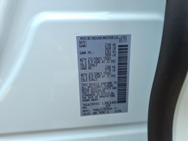 new 2025 Nissan Murano car, priced at $49,754