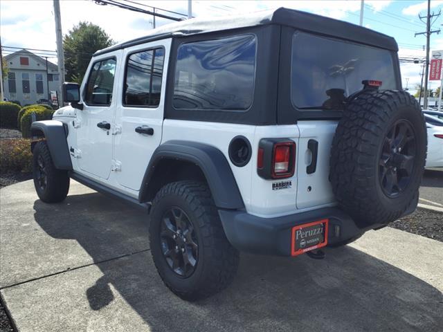 used 2021 Jeep Wrangler Unlimited car, priced at $32,956