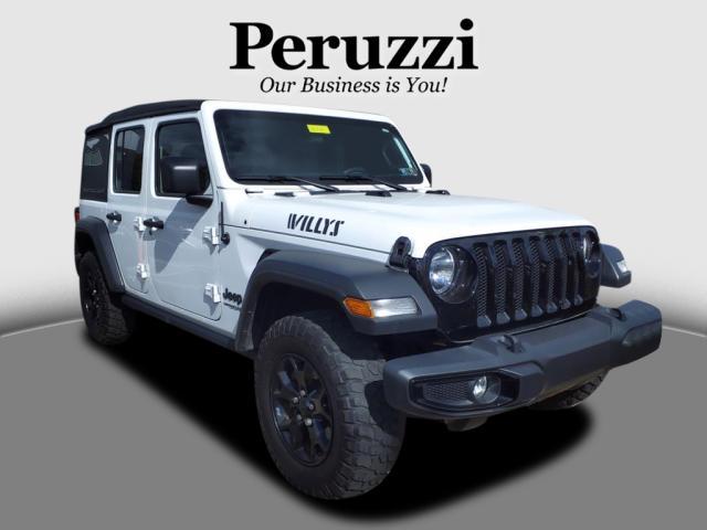 used 2021 Jeep Wrangler Unlimited car, priced at $32,956