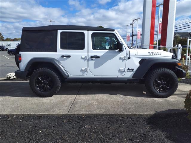 used 2021 Jeep Wrangler Unlimited car, priced at $32,956