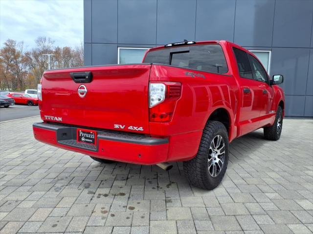 used 2022 Nissan Titan car, priced at $33,500
