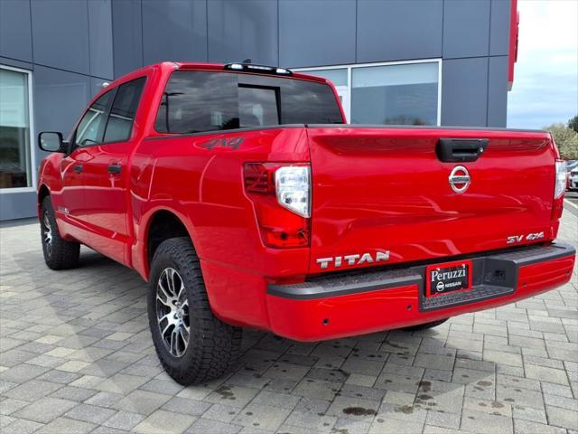 used 2022 Nissan Titan car, priced at $33,500