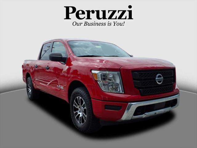 used 2022 Nissan Titan car, priced at $33,500