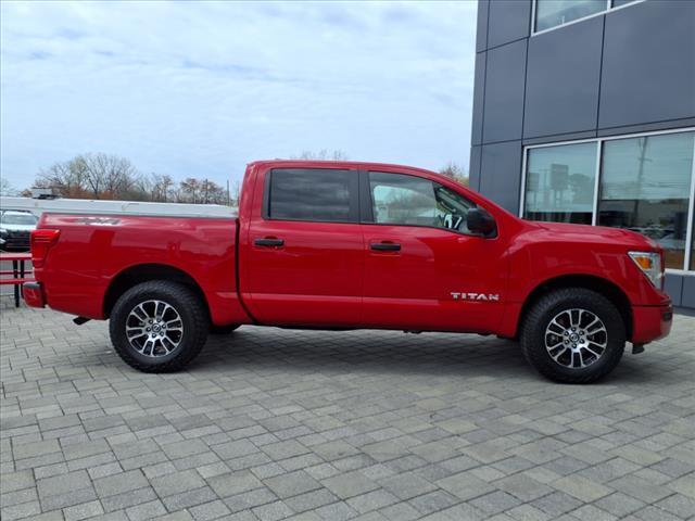 used 2022 Nissan Titan car, priced at $32,900