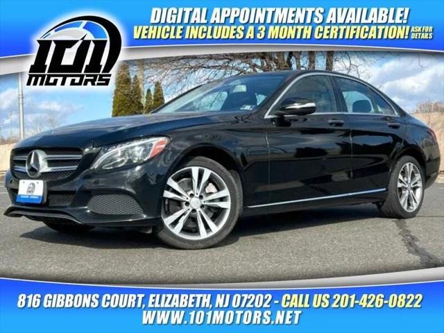 used 2015 Mercedes-Benz C-Class car, priced at $8,495