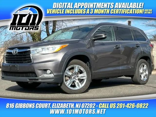 used 2016 Toyota Highlander car, priced at $11,995