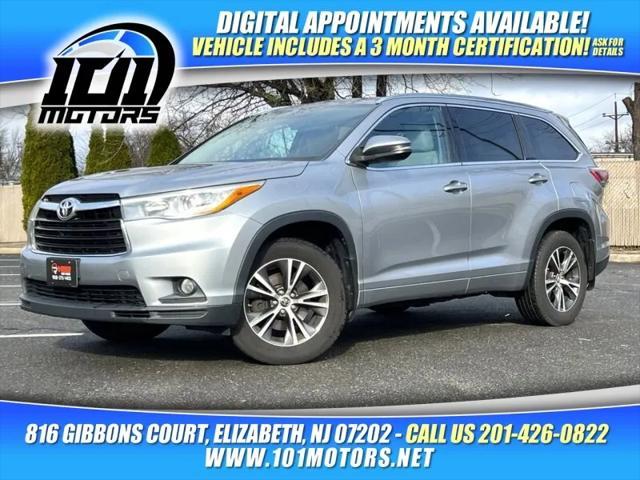 used 2016 Toyota Highlander car, priced at $13,995