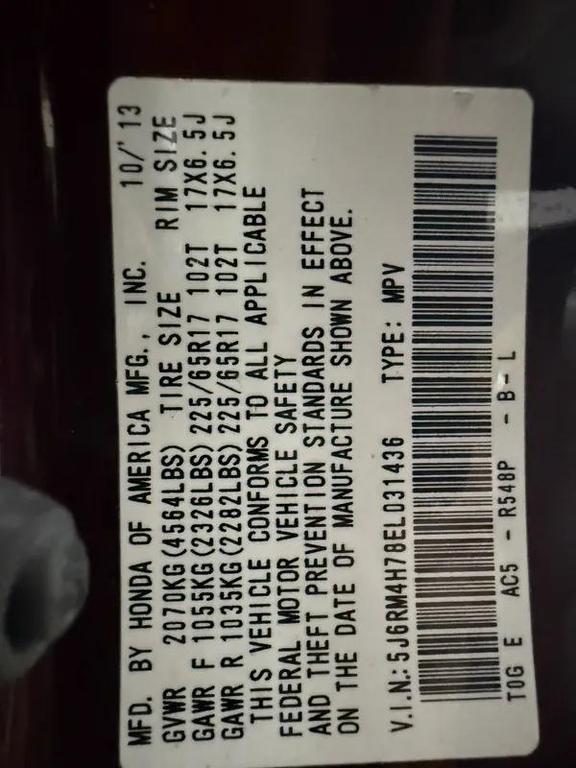 used 2014 Honda CR-V car, priced at $8,495