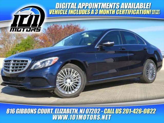 used 2015 Mercedes-Benz C-Class car, priced at $9,995