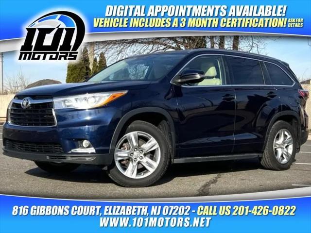 used 2014 Toyota Highlander car, priced at $13,495