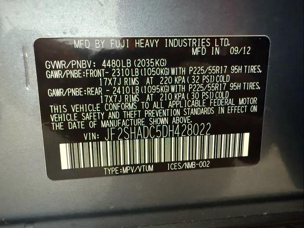 used 2013 Subaru Forester car, priced at $5,495