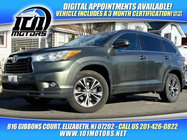 used 2016 Toyota Highlander car, priced at $13,995