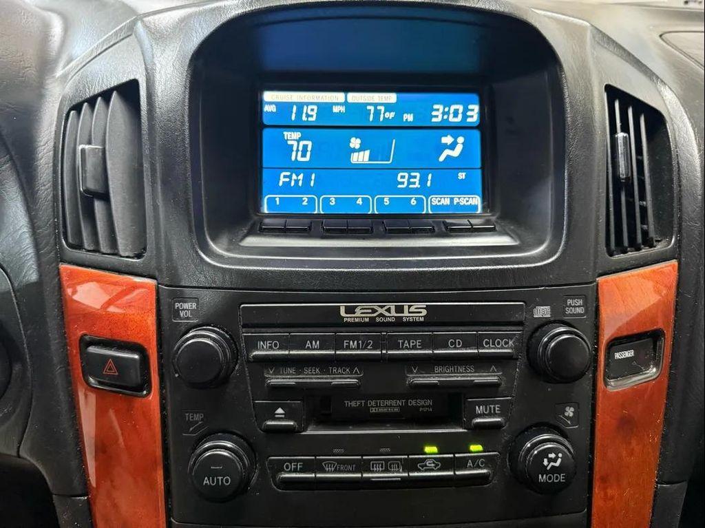 used 2002 Lexus RX 300 car, priced at $2,495