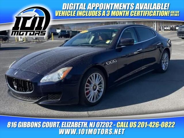 used 2015 Maserati Quattroporte car, priced at $12,495