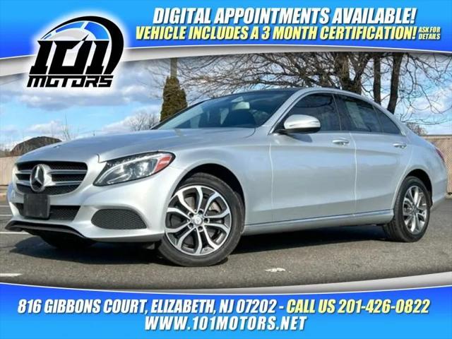 used 2015 Mercedes-Benz C-Class car, priced at $8,995