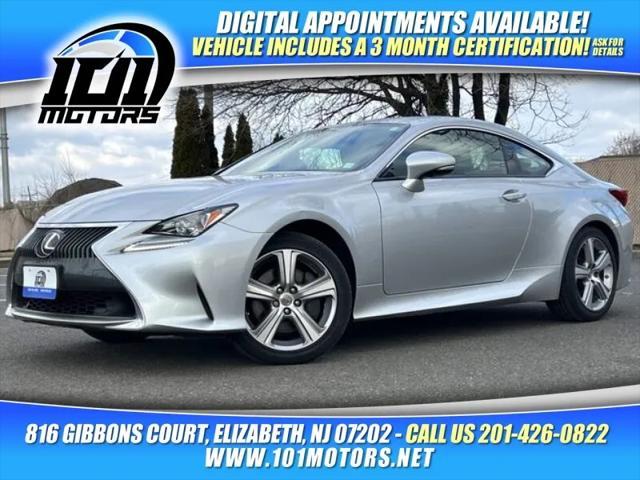 used 2015 Lexus RC 350 car, priced at $14,495