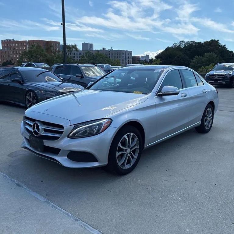 used 2015 Mercedes-Benz C-Class car, priced at $10,495