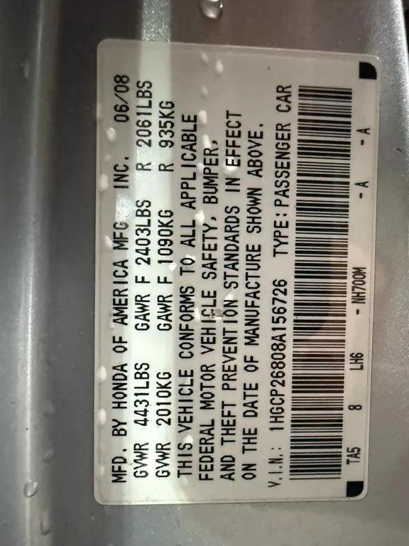 used 2008 Honda Accord car, priced at $1,995