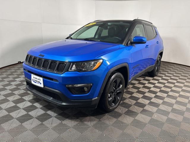 used 2021 Jeep Compass car, priced at $18,270