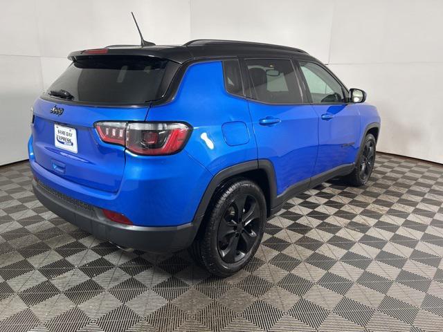 used 2021 Jeep Compass car, priced at $18,270