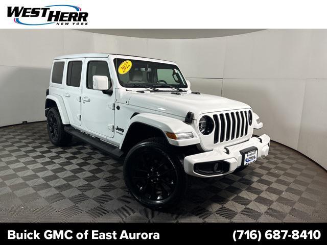 used 2022 Jeep Wrangler Unlimited car, priced at $41,935