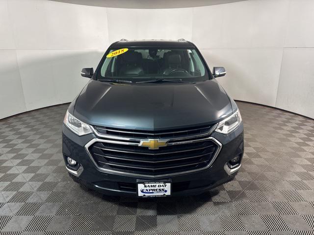 used 2018 Chevrolet Traverse car, priced at $25,576