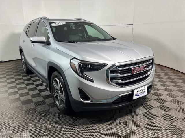 used 2021 GMC Terrain car, priced at $22,939