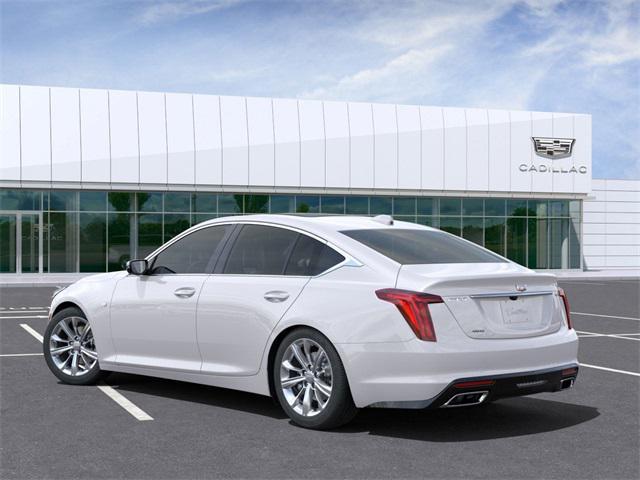 new 2025 Cadillac CT5 car, priced at $56,010