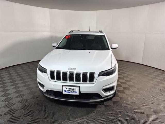 used 2021 Jeep Cherokee car, priced at $23,940