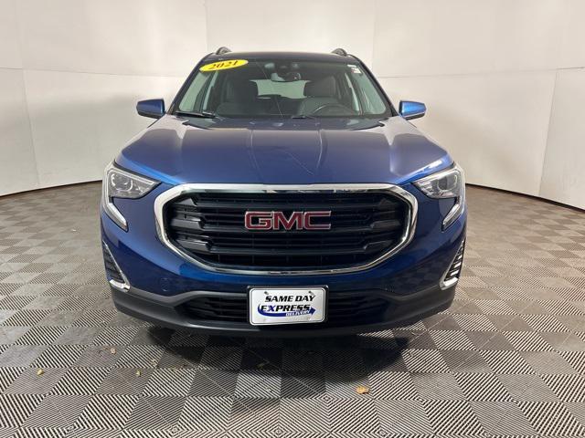 used 2021 GMC Terrain car, priced at $21,937