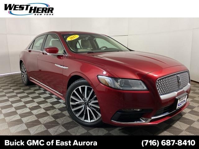 used 2017 Lincoln Continental car, priced at $18,984