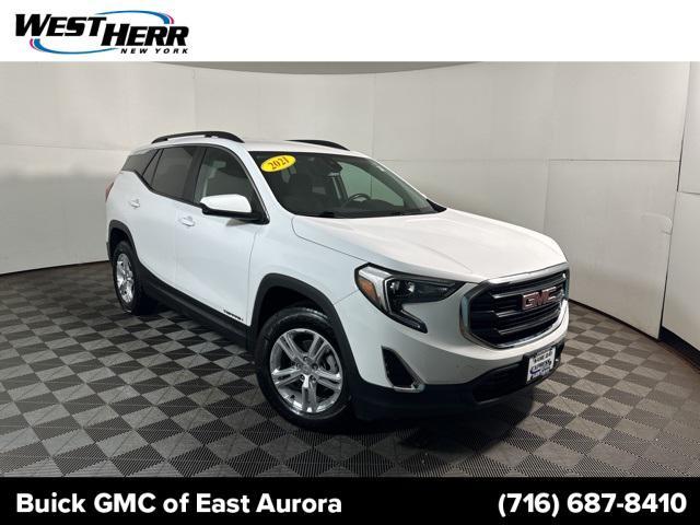 used 2021 GMC Terrain car, priced at $21,925