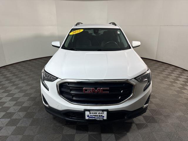 used 2021 GMC Terrain car, priced at $21,925