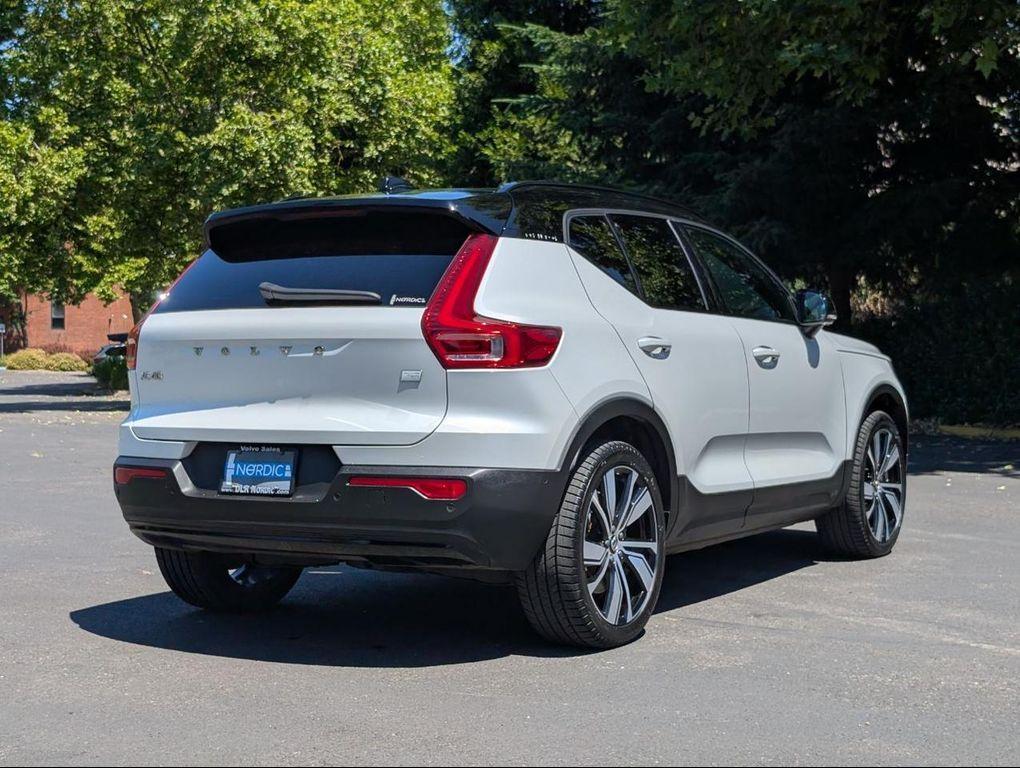 used 2022 Volvo XC40 Recharge Pure Electric car, priced at $29,800