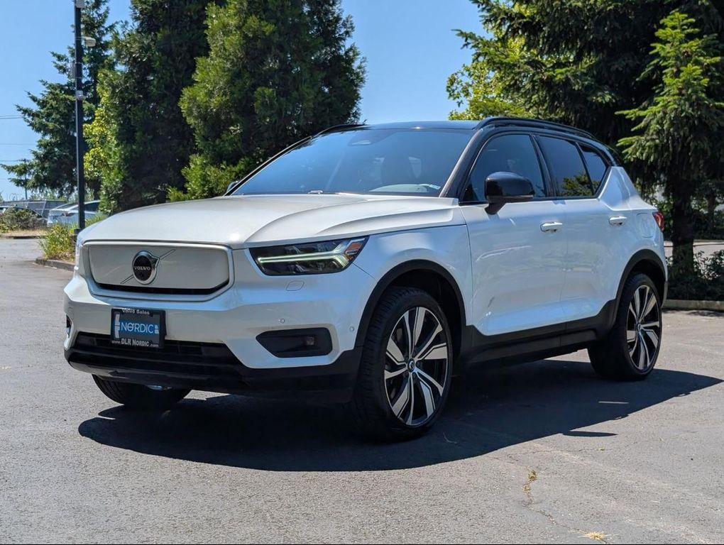 used 2022 Volvo XC40 Recharge Pure Electric car, priced at $29,800