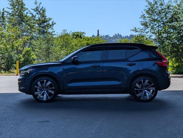used 2022 Volvo XC40 Recharge Pure Electric car, priced at $31,600