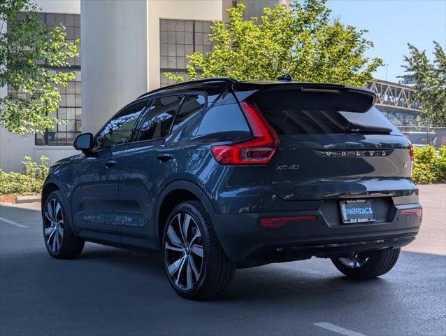 used 2022 Volvo XC40 Recharge Pure Electric car, priced at $31,600