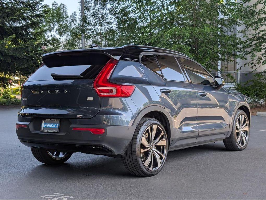 used 2022 Volvo XC40 Recharge Pure Electric car, priced at $30,800