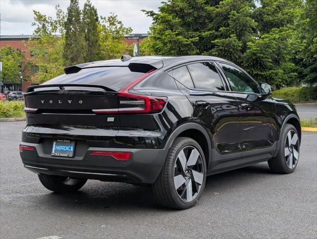 used 2023 Volvo C40 Recharge Pure Electric car, priced at $33,800
