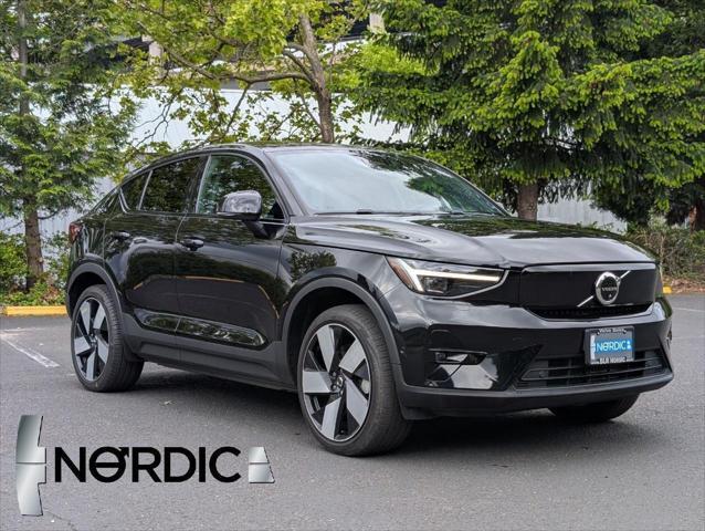 used 2023 Volvo C40 Recharge Pure Electric car, priced at $33,800