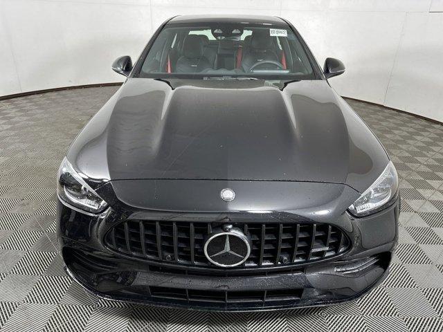 new 2024 Mercedes-Benz AMG C 43 car, priced at $75,810