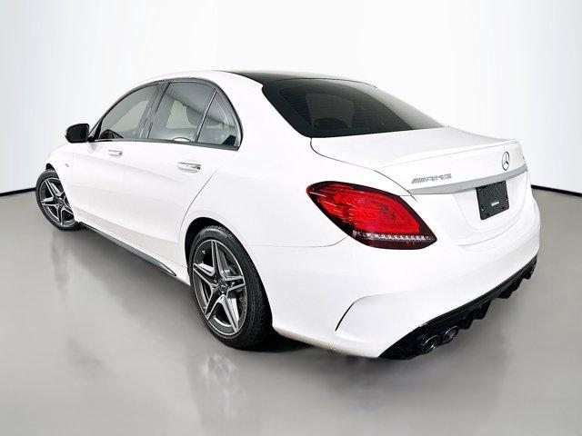 used 2020 Mercedes-Benz AMG C 43 car, priced at $43,900