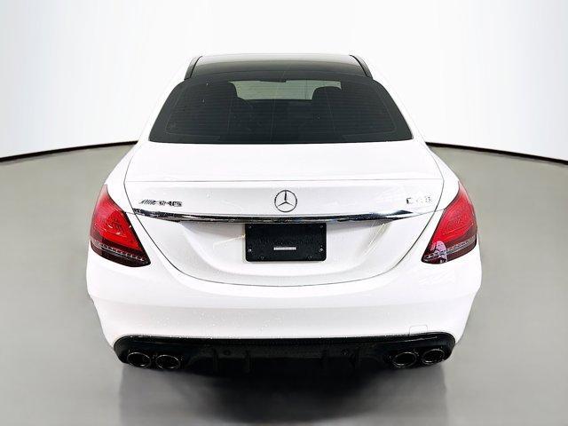 used 2020 Mercedes-Benz AMG C 43 car, priced at $43,900