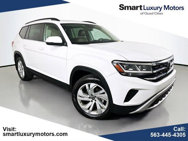 used 2021 Volkswagen Atlas car, priced at $24,452