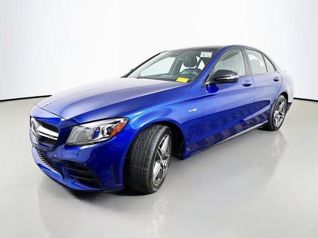 used 2021 Mercedes-Benz AMG C 43 car, priced at $42,042